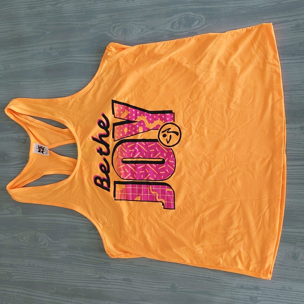Be the Joy athletic tank top by Zumba